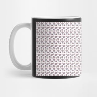 Sea life pattern, shells, starfish, snails, marine backdrop Mug